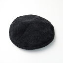 美品 ナインテイラー Nine Tailor N-1119 Downy Beret/チャコールグレー ウール ベレー帽 帽子【2400014334869】【中古】