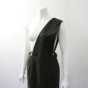 定価3.1万 2018AW 6 BEAUTY & YOUTH ロク SUSPENDERS SKIRT サスペンダー スカート 36■オリーブ ボトムス【2400014328585】【中古】