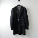 【期間限定価格】ヴィヴァンウエストウッド マン Vivienne Westwood MAN ウール混レイヤード調 テーラードジャケット 44◇ブラック 丈長【2...
