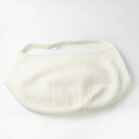 【期間限定価格】未使用 アズノゥアズアザッカ AS KNOW AS ASZAKKA ニットポットショルダーバッグ L/オフホワイト クロスボディ 鞄【2400014368383】【中古】(4)