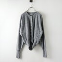 定価8.5万 マディソンブルー MADISONBLUE DOLMAN SLEEVE CD CASHMERE ドルマンスリーブカシミヤカーディガン 01(S)【2...