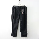 新品 メンズ ディアローレル DEAR LAUREL D21F3105 ×ROKX ポーラテックフリースパンツ L 濃グレー【2400014389869】【中古】