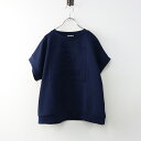 【期間限定価格】マリークワント MARY QUANT エンボスデイジーボンディング プルオーバー M ネイビー/カットソー フラワー ロゴ トップス【2400014387599】【中古】