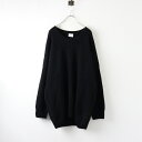 【期間限定価格】2024AW ノーコントロールエアー NO CONTROL AIR ホワイトカシミヤ・横編ニットプルオーバー 4/ブラック【2400014393576】【中古】
