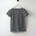 【期間限定価格】オーチバル オーシバル ORCIVAL コットン半袖バスクシャツ 0 ブラックXホワイト /トップス Tシャツ マリン【2400014393002】【中古】