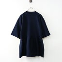 【期間限定価格】未使用 2023AW 定価2.8万 エンフォルド ENFOLD SOLID-PEPLUM PULLOVER ソリッドペプラムプルオーバー 38/...