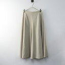 アーバンリサーチ ロッソ URBAN RESEARCH ROSSO ウォッシャブルロングサーキュラースカート 38/ベージュ ボトムス【2400014460582】【中古】