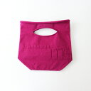 【期間限定価格】人気アイテム ミー イッセイミヤケ me ISSEY MIYAKE ロゴジャガード トートバッグ フーシャピンク/TOTE BAG【2400014464863】【中古】(4)