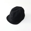 【期間限定価格】美品 ホーンプリーズスタイル Horn Please STYLE ブリムキャップ ノブレス/ブラック 帽子 ウール混【2400014458534】【中古】