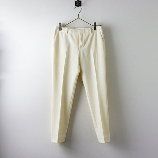 保管品 トゥモローランド デプレ DES PRES ストレッチウール 半端丈パンツ 0 アイボリー/クリーム色【2400014481983】【中古】 保管品 トゥモローランド デプレ DES PRES ストレッチウール 半端丈パンツ 0 アイボリー/クリーム色【2400014481983】【中古】