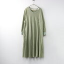 大きいサイズ アズノゥアズ オオラカ as know as olaca must have カットソーフレアワンピース 15/カーキ ドレス ロング【2400014500295】【中古】