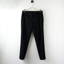 【期間限定価格】セオリー Theory URBAN TESTRA スラックスパンツ 2/ブラック ボトムス トラウザーズ ロング センタープレス【2400014504873】【中古】