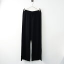 大きいサイズ アズノゥアズオオラカ AS KNOW AS olaca レーヨン イージー ニット パンツ 15/ブラック ボトムス【2400014506129】【中古】