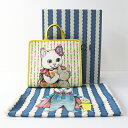 未使用 グッチ GUCCI 605614 チルドレンズ ヒグチユウコ トートバッグ こはる 猫/イエロー エナメル キャンバス コラボ【2400014513059】【中古】