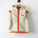 人気 子供服 ノースフェイス THE NORTH FACE NAB71522 ボアフリースベスト 100 ベージュ/キッズアイテム【2400014529487】...