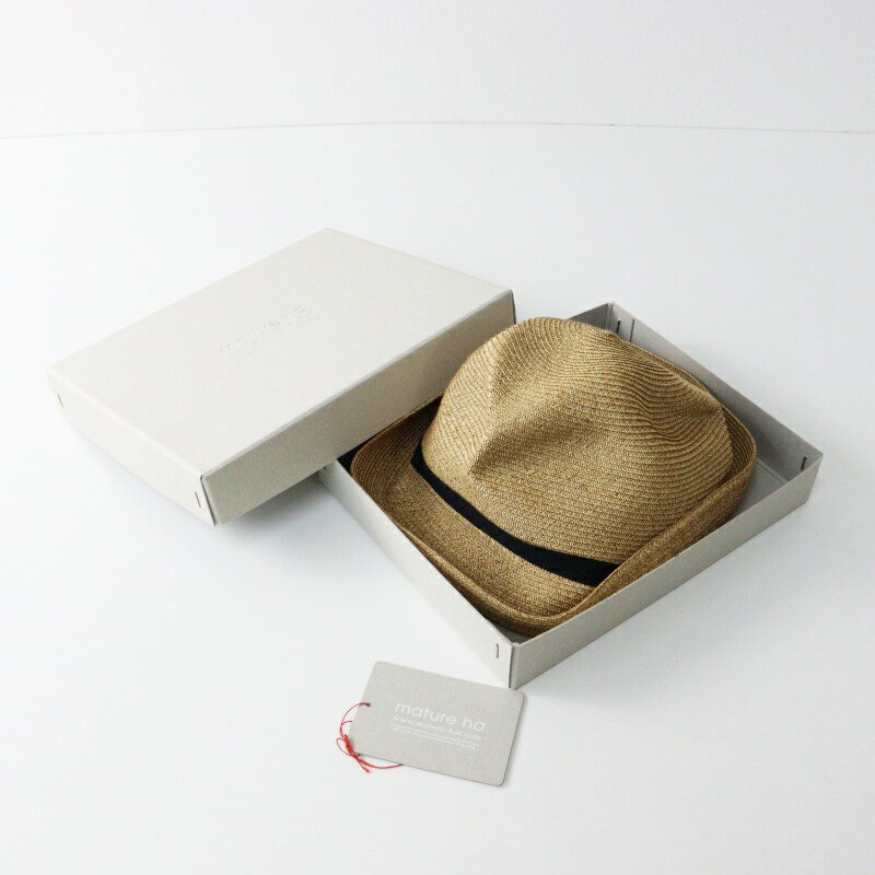 【美品】 mature ha. ボアハット グレー 楽天市場】マチュアーハ ボックスハットの通販