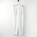 美品 2023年 エンフォルド ENFOLD RELAX TROUSERS リラックストラウザーズ イージーパンツ 40 ホワイト/白【2400014559026】【中古】