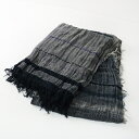 【期間限定価格】玉木新雌 タマキニイメ tamaki niime roots shawl BIG ルーツショール ビッグ |グレー系 マフラー ストール【2400014559910】【中古】