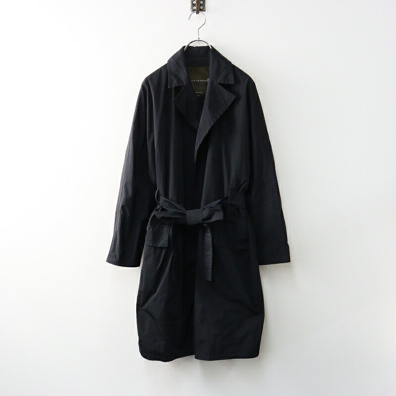 【期間限定価格】スコットランド製 マッキントッシュ MACINTOSH ナイロン ボタンレス ベルテッド コー..