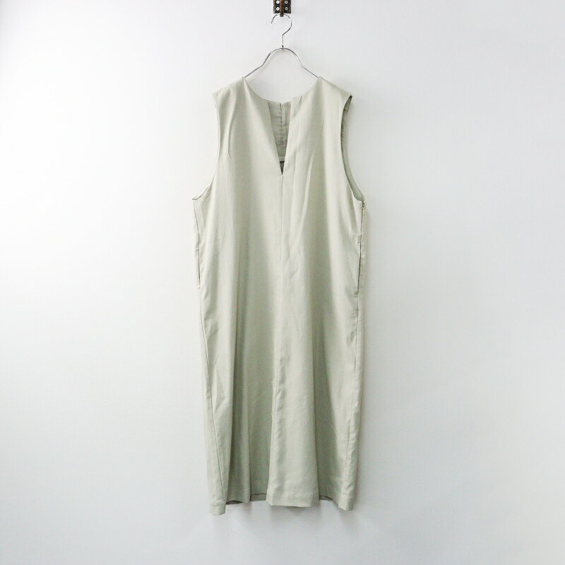 美品 北欧、暮らしの道具店 KURASHI&Trips PUBLISHING 重ねれば、サマになる ボックスシルエットのワンピース S/ベージュ【2400014660166】【中古】