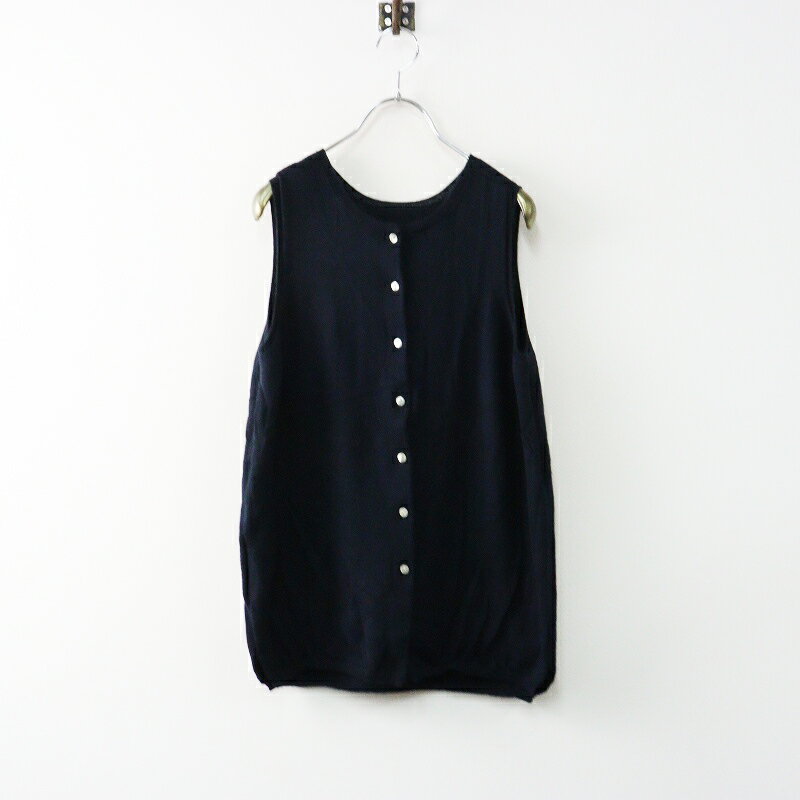 【期間限定価格】スタンプアンドダイアリー STAMP AND DIARY ウールニットベスト＼ネイビー ノースリー..