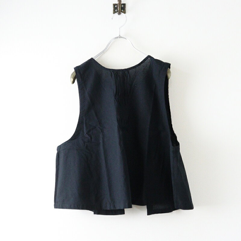 【期間限定価格】サマンサモスモス Samansa Mos2 SM2 後ろリボン前後着ベスト F‖ブラック ジレ トップ..