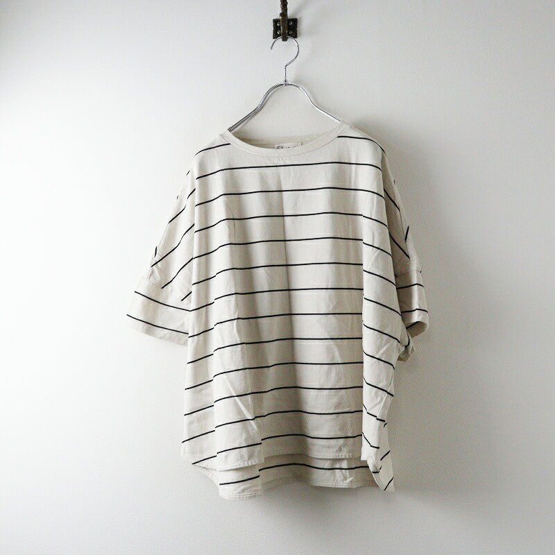 アールエヌエー RNA-N M2497 ボーダールーズTシャツ F アイボリー系┃トップス ブラウス カットソー【24..