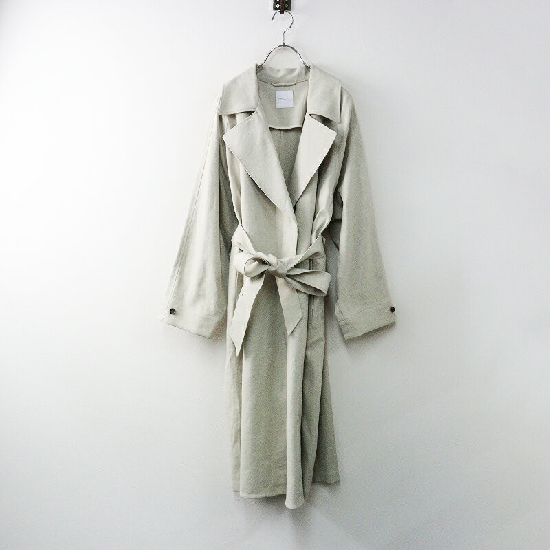 北欧、暮らしの道具店 KURASHI&Trips PUBLISHING 香菜子さんとつくった着回し頼れるコート ｜ベージュ 羽織り【2400014692518】【中古】