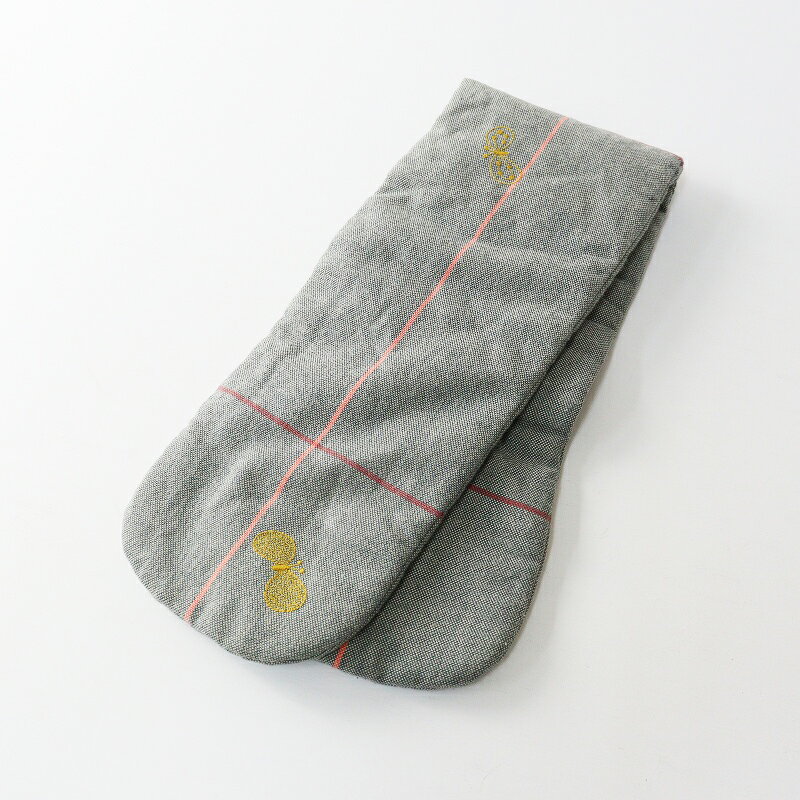 ミナペルホネン mina perhonen choucho マフラー キッズ ｜ライトグレー ショール 刺繍 ティぺット ス..