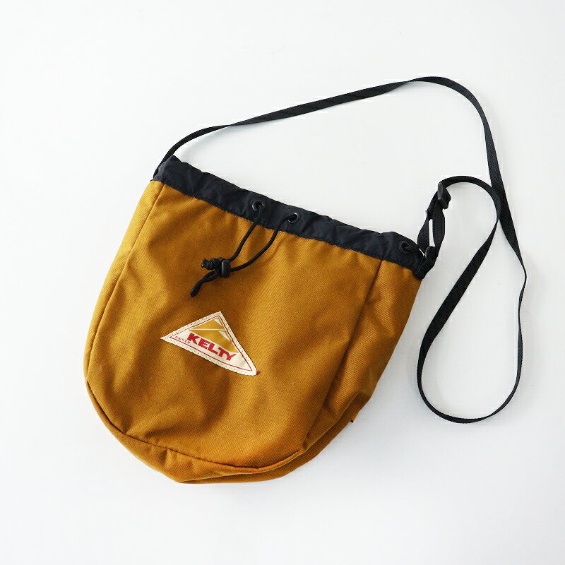 Rakuten - 【期間限定価格】ケルティ Kelty BIG KINCHAKU ビッグキンチャクショルダー 巾着バッグ キャメル┃クロスボディ【2400014861242】【中古】