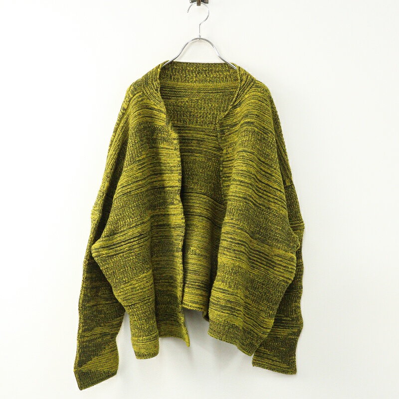 Rakuten - 玉木新雌 タマキニイメ tamaki niime CA knit カニット ウールコットン＼イエロー カーディガン ジャケット【2400014872903】【中古】