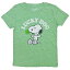 キッズ 海外正規ライセンス Peanuts Snoopy Tシャツ 緑 スヌーピー【あす楽対応_関東_甲信越_北陸_東海_近畿_中国_四国】【ゆうパケット対応】