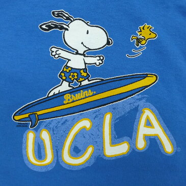 キッズ UCLA限定 Surfing Snoopy コラボ Tシャツ 青 スヌーピー サーフィン【あす楽対応_関東_甲信越_北陸_東海_近畿_中国_四国】【ゆうパケット対応】