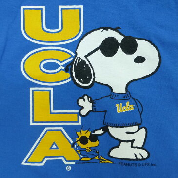 キッズ UCLA限定 スヌーピー Sunglasses Snoopy コラボ Tシャツ 青【あす楽対応_関東_甲信越_北陸_東海_近畿_中国_四国】【ゆうパケット対応】