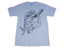 SALE!! ナイフ スカル プリントTシャツ 髑髏 ヘビ コブラ パイソン ピアス【ゆうパケット対応】(4)