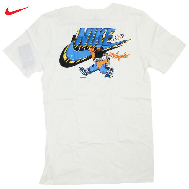 ロサンゼルス限定 Nike Sports Wear L.A. Local Hike Tee 復刻 ヴィンテージ Tシャツ 発泡プリント 風車ロゴ 白/ハイクナイキ【あす楽対応_関東_甲信越_北陸_東海_近畿_中国_四国】【ゆうパケット対応】