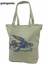 パタゴニア　マザーズバッグ ハレイワ限定 Patagonia Isle Wild Flying Fish Canvas Bag Haleiwa フライングフィッシュ キャンバスバッグ トート /パタゴニア ハワイ【あす楽対応_関東_甲信越_北陸_東海_近畿_中国_四国】