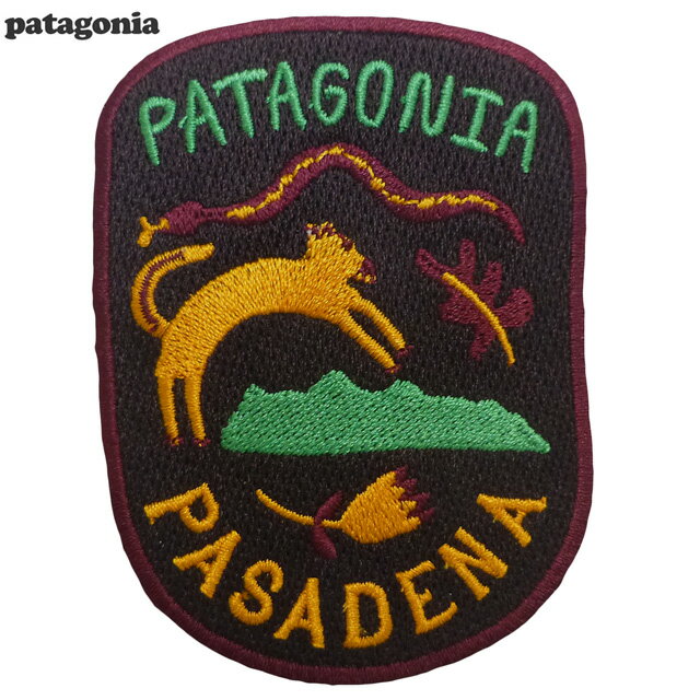 Patagonia Pasadena Patch US限定 カリフォルニア オリジナル オールドタウン パッチ ワッペン/パタゴニア パサデナ店【ゆうパケット対応】