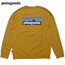 パタゴニア Patagonia P-6 Logo Organic Crew Sweatshirt ロゴ 長袖 スウェットシャツ トレーナー オーガニックコットン 茶 Umber Brown/パタゴニア【あす楽対応_関東_甲信越_北陸_東海_近畿_中国_四国】
