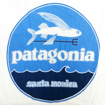 Patagonia Hat Patch ジェフ・マクフェトリッジ ハットパ ッチ ロゴ Tシャツ 白 サンタモニカ限定/パタゴニア【あす楽対応_関東_甲信越_北陸_東海_近畿_中国_四国】【ゆうパケット対応】