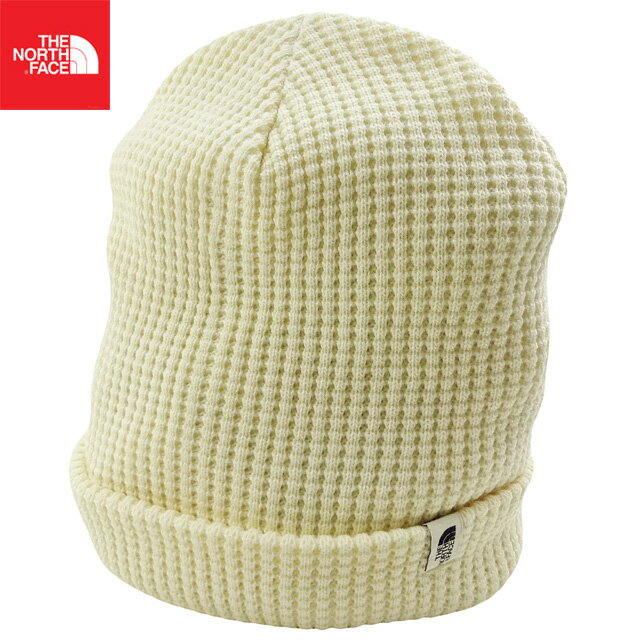 US企画 The North Face Waffle Beanie 白/ノースフェイス ワッフルビーニー ニットキャップ【あす楽対応_関東_甲信越_北陸_東海_近畿_中国_四国】【ゆうパケット対応】