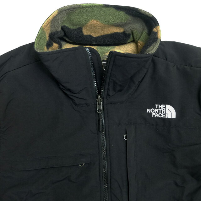 US企画 The North Face Denali 2 Jacket ヘリテージ 復刻 メンズ リラックスフィット 黒 迷彩 Camo/ザノースフェイス フリースジャケット