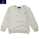 Kid's Polo Ralph Lauren Cotton-Blend Fleece Sweatshirt キッズ 子供用 ラルフローレン スウェット トレーナー フリース 裏起毛 グレー Grey Heather/ポロラルフローレン【あす楽対応_関東_甲信越_北陸_東海_近畿_中国_四国】