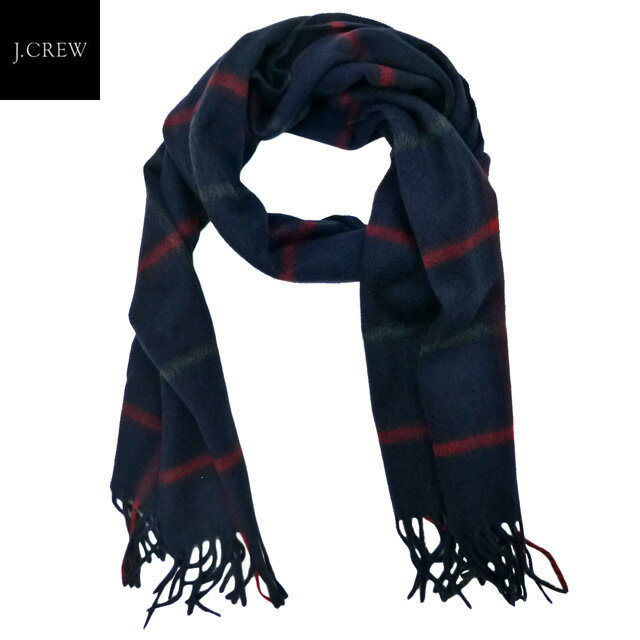 J.CREW Patterned Cashmere Scarf カシミヤ ストール マフラー チェック 緑 ジェイクルー【あす楽対応_関東_甲信越_北陸_東海_近畿_中国_四国】【ゆうパケット対応】