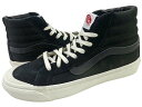 US企画 Vault By Vans Style 138 LX バンズ ボルト スタイル138LX Sk8-Hi スウェード キャンバス チェッカーボード ハイカット アシンメトリー 黒 白/バンズ スケートハイ【あす楽対応_関東_甲信越_北陸_東海_近畿_中国_四国】