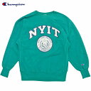 Used USA製 90’s Champion Reverse Weave NYIT大学Sweat Shirts チャンピオン リバースウィーブ グリーン 90年代 古着 L カレッジスウェット Made in USA【中古】(4)