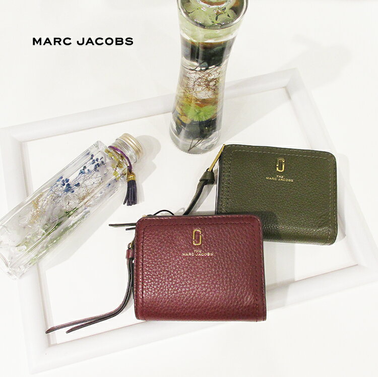 マーク ジェイコブス 革二つ折り財布 レディース マークジェイコブス MARC JACOBS 本革 牛革 レザー ソフトショット コンパクト 二つ折り 財布 ミニ ウォレット THE SOFTSHOT SLGS MINI COMPACT WALLET M0015122