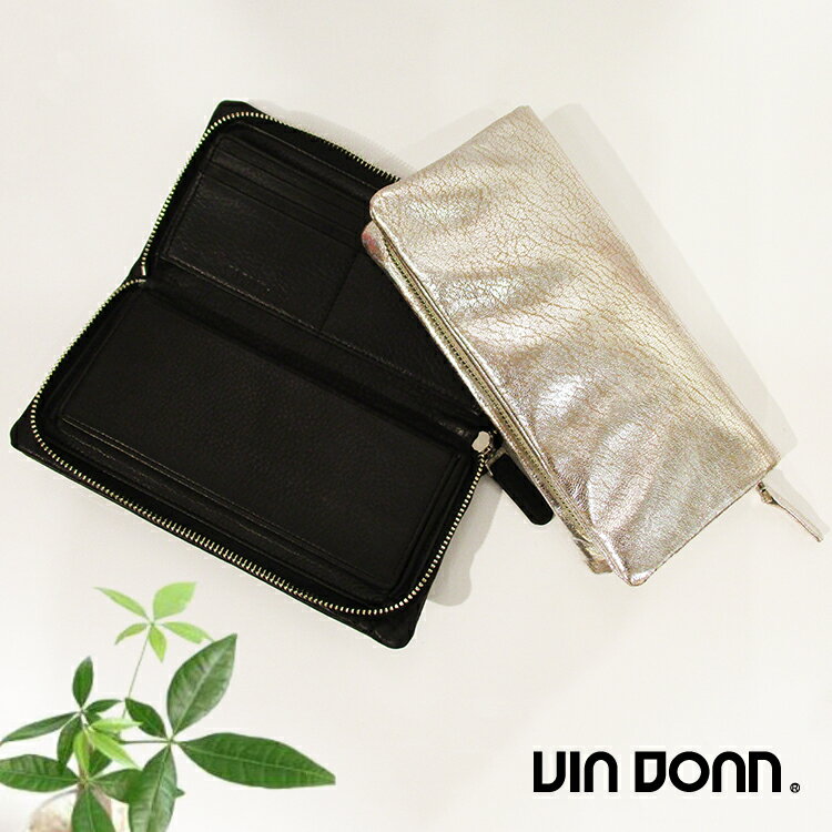 VIA DOAN ヴィア ドアン 牛革 山羊革 本革 レザー Zilda ジルダ ソフトキップ ラウンド ファスナー ロングウォレット 長財布 704