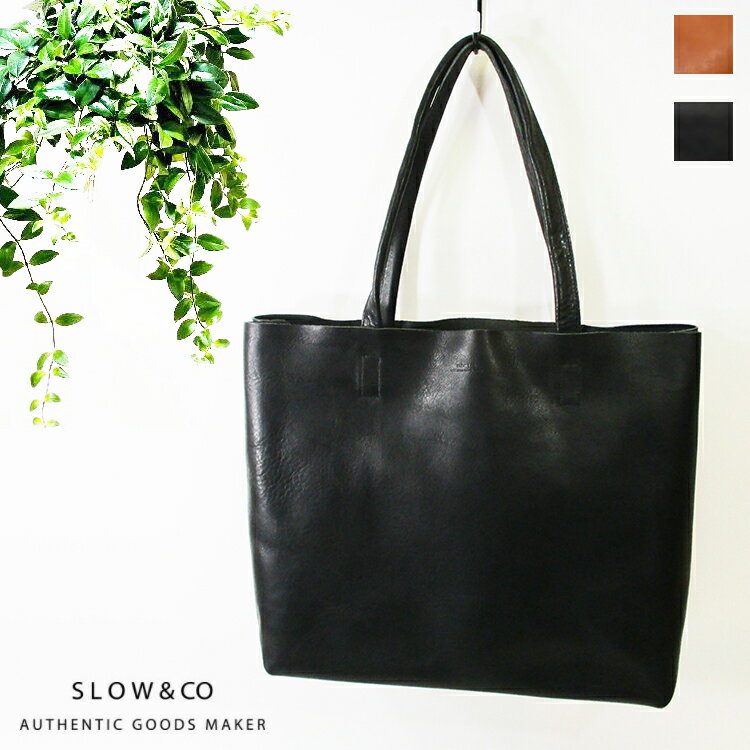 SLOW トートバッグ メンズ SLOW スロウ 牛革 本革 日本製 レザー bono ボーノ A4対応 トートバッグ new tote bag 49S304K