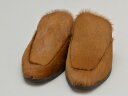 ユナイテッドトウキョウ UNITED TOKYO 馬革ハラコ ローファバブーシュサンダル 0サイズ キャメル レディース F-LSHOE4751【中古:美品】【ブランド買取販売トリヴァンドラム】191209(4)